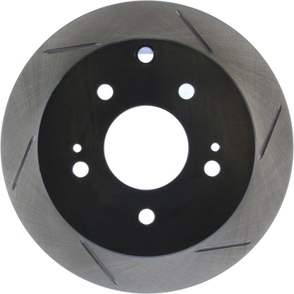StopTech Sport Slotted Brake Rotor; Rear Left