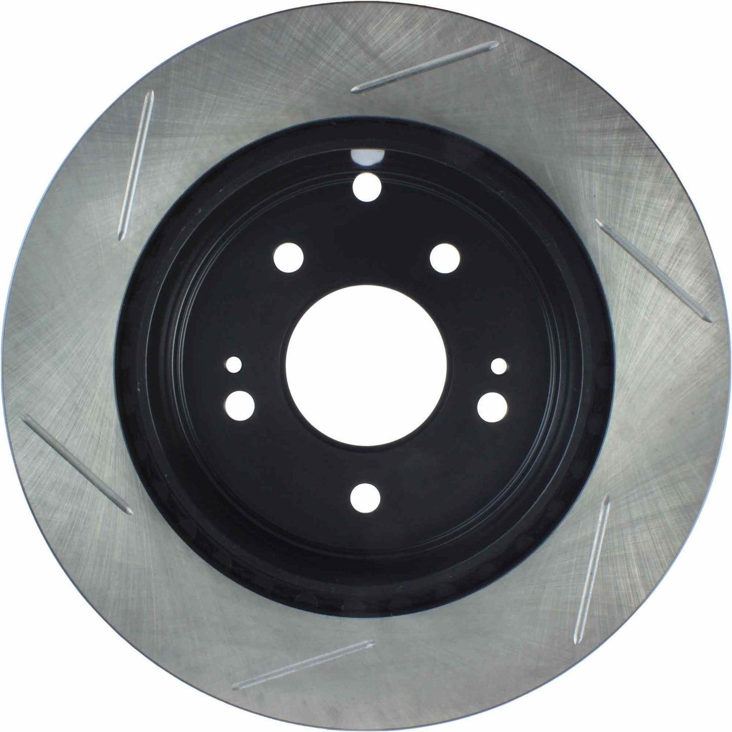 StopTech Sport Slotted Brake Rotor; Rear Left