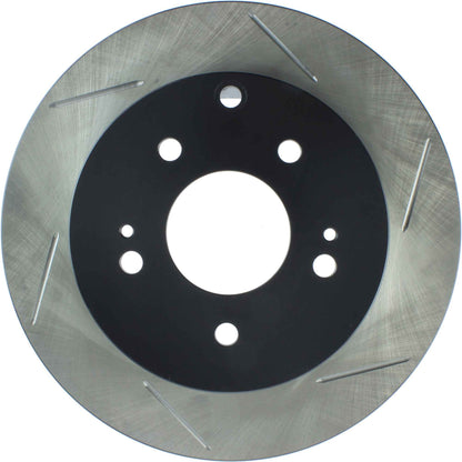StopTech Sport Slotted Brake Rotor; Rear Left
