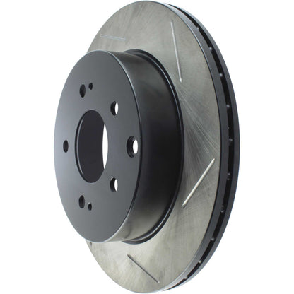 StopTech Sport Slotted Brake Rotor; Rear Left