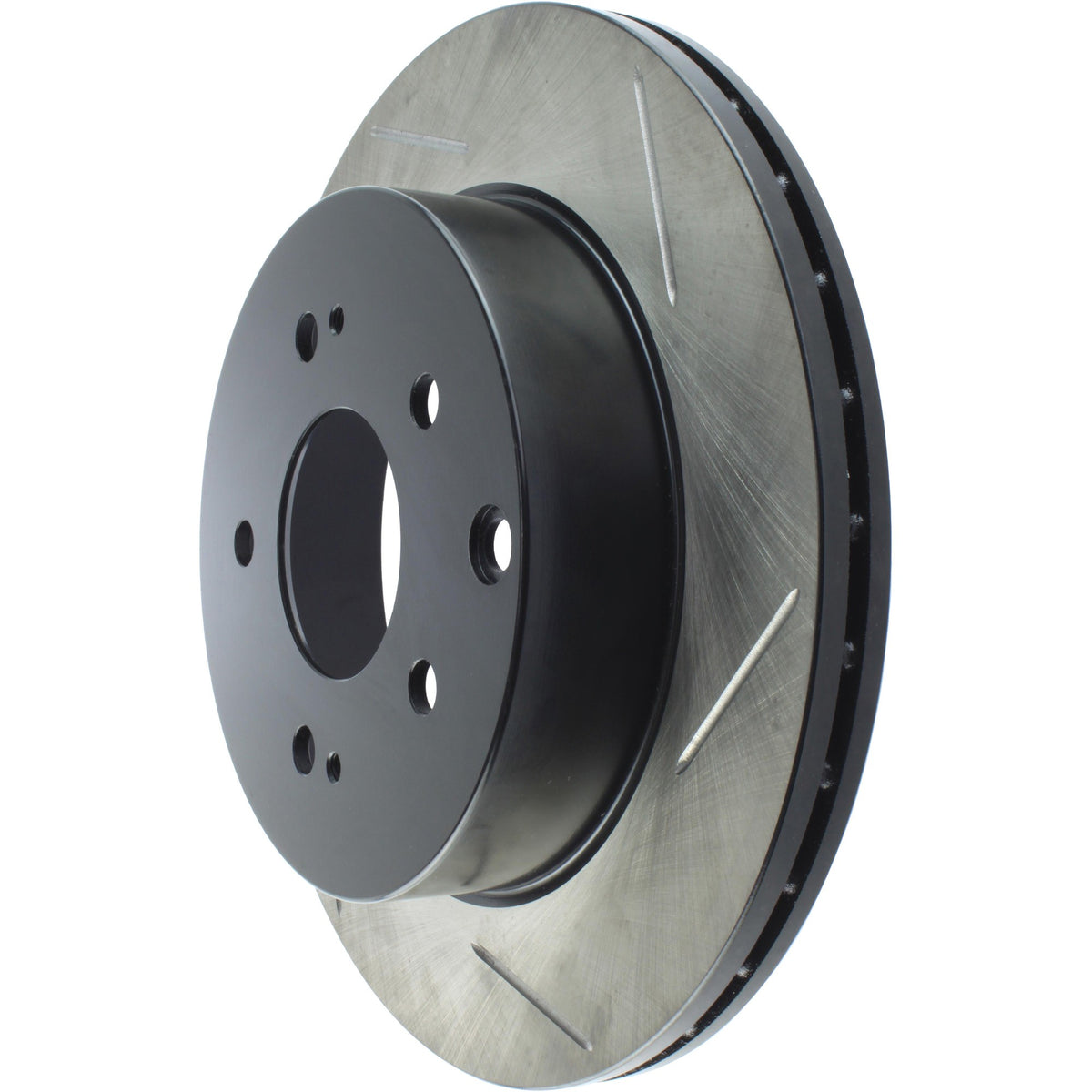 StopTech Sport Slotted Brake Rotor; Rear Left