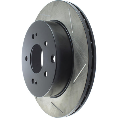 StopTech Sport Slotted Brake Rotor; Rear Left