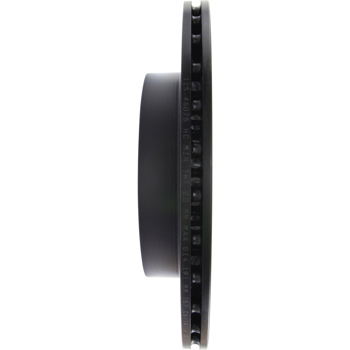 StopTech Power Slot 08-09 Evo 10 Cryo Slotted Left Rear Rotor 126.46075CSL