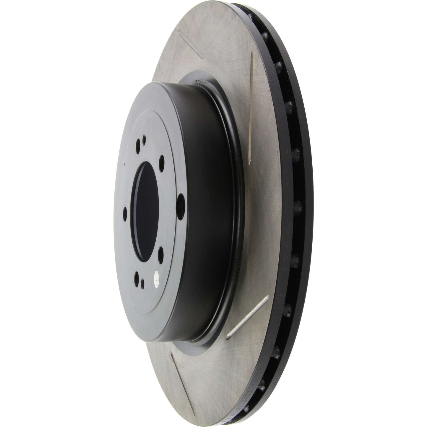 StopTech Power Slot 08-09 Evo 10 Cryo Slotted Left Rear Rotor 126.46075CSL