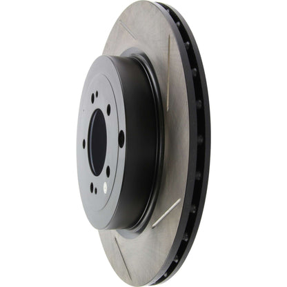 StopTech Power Slot 08-09 Evo 10 Cryo Slotted Left Rear Rotor 126.46075CSL