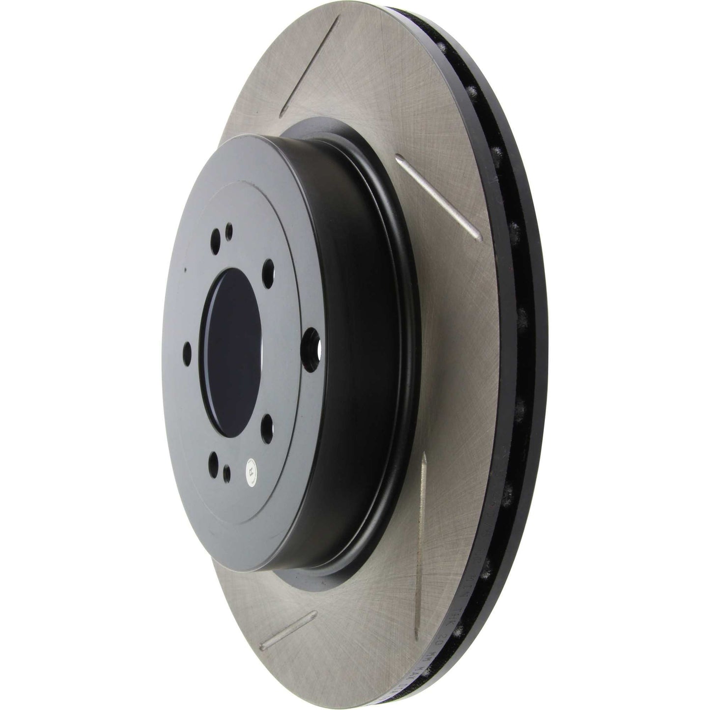StopTech Power Slot 08-09 Evo 10 Cryo Slotted Right Rear Rotor 126.46075CSR