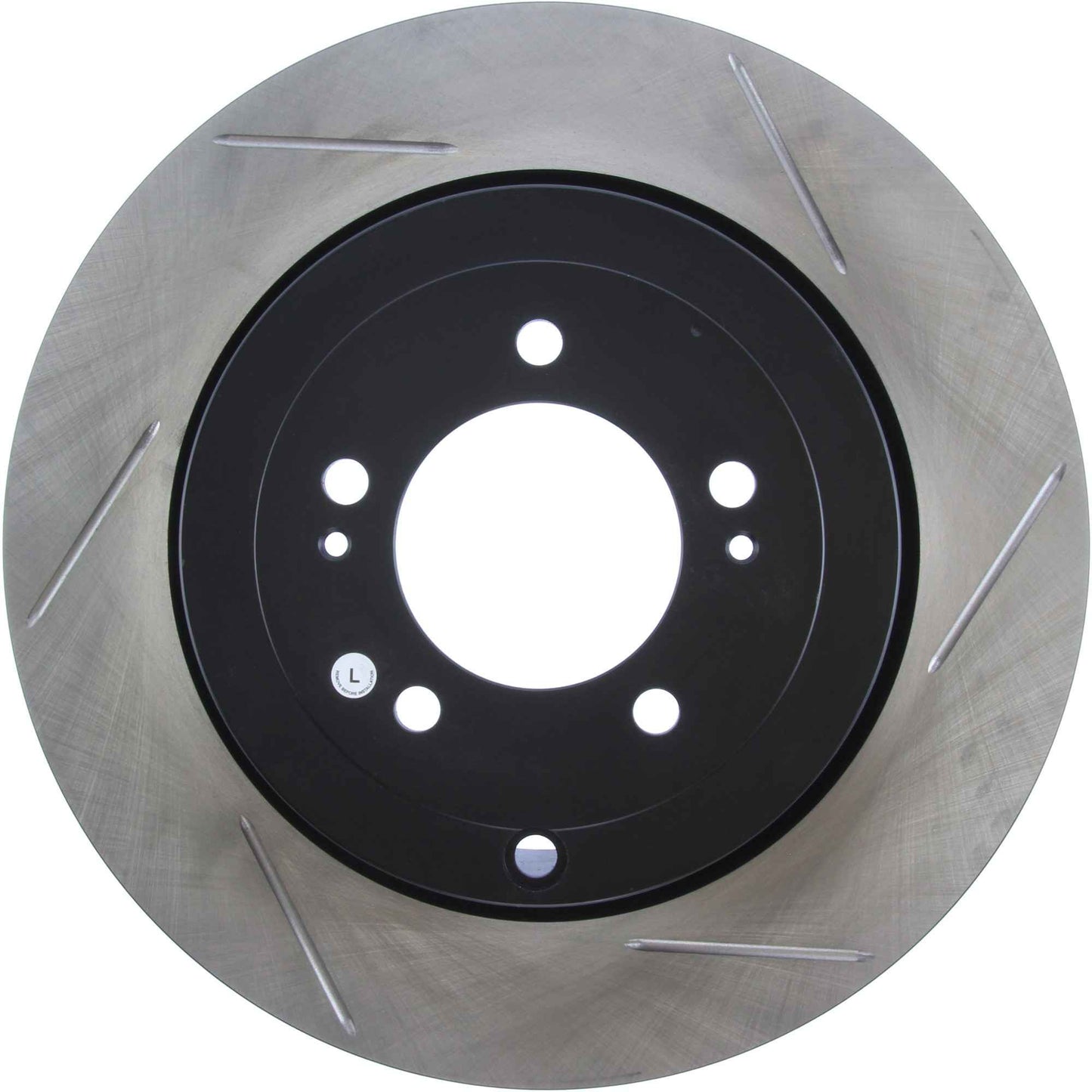 StopTech Power Slot 08-09 Evo 10 Slotted Left Rear Rotor 126.46075SL