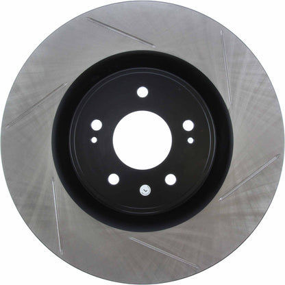 StopTech Power Slot 08-09 Evo 10 Cryo Slotted Left Front Rotor 126.46076CSL