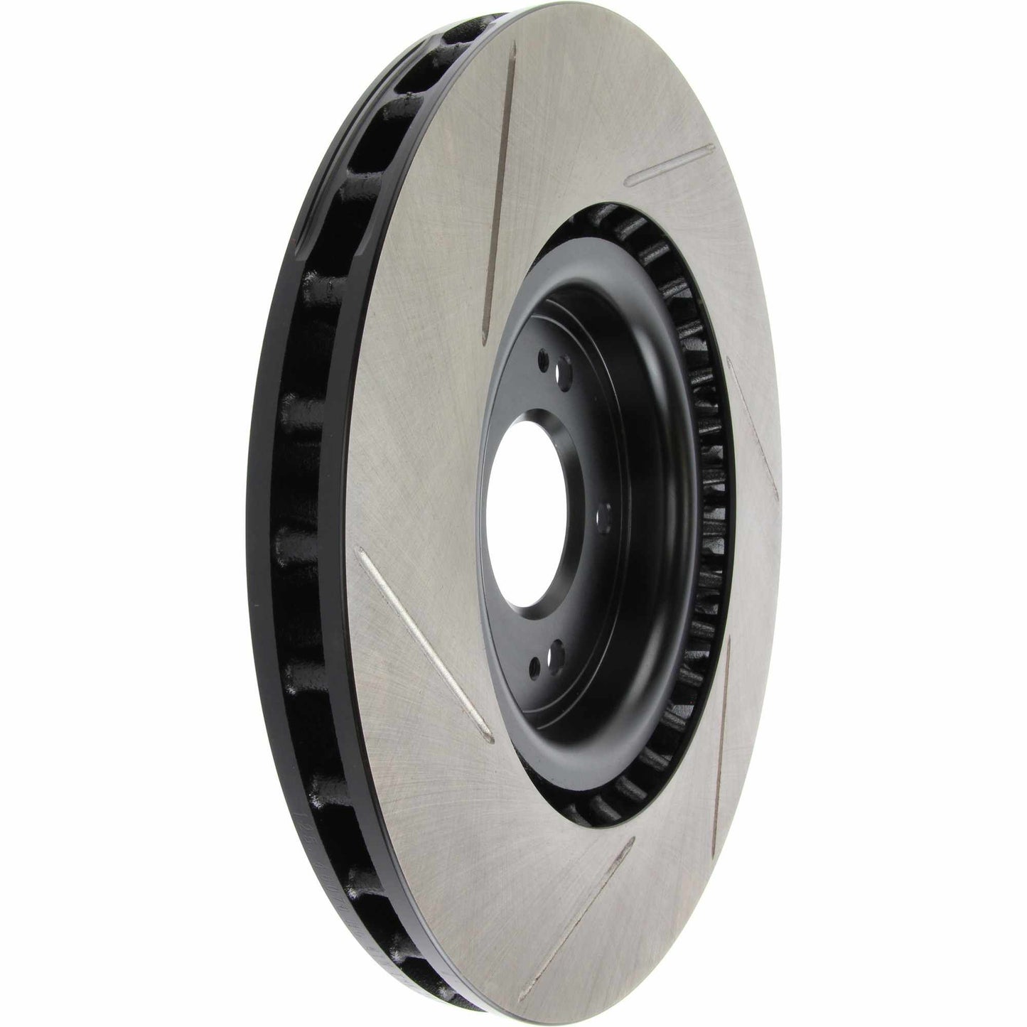 StopTech Power Slot 08-09 Evo 10 Slotted Left Front Rotor 126.46076SL