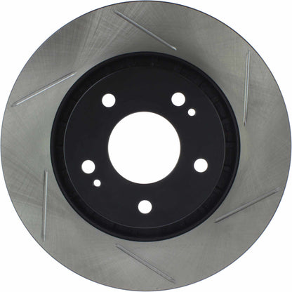 StopTech Power Slot 09-10 Lancer Ralliart Slotted Left Front CRYO Rotor 126.46078CSL