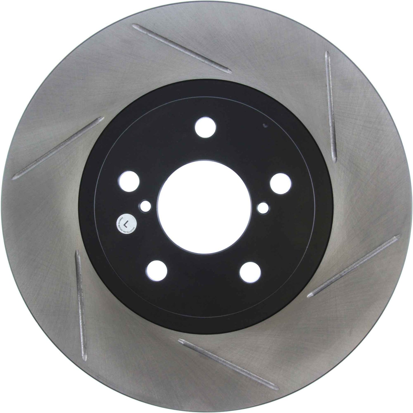 StopTech Power Slot 13 BRZ/90-05 Legacy Sedan / 05-06 Saab 9-2X Front Left Slotted CRYO-STOP Rotor 126.47012CSL