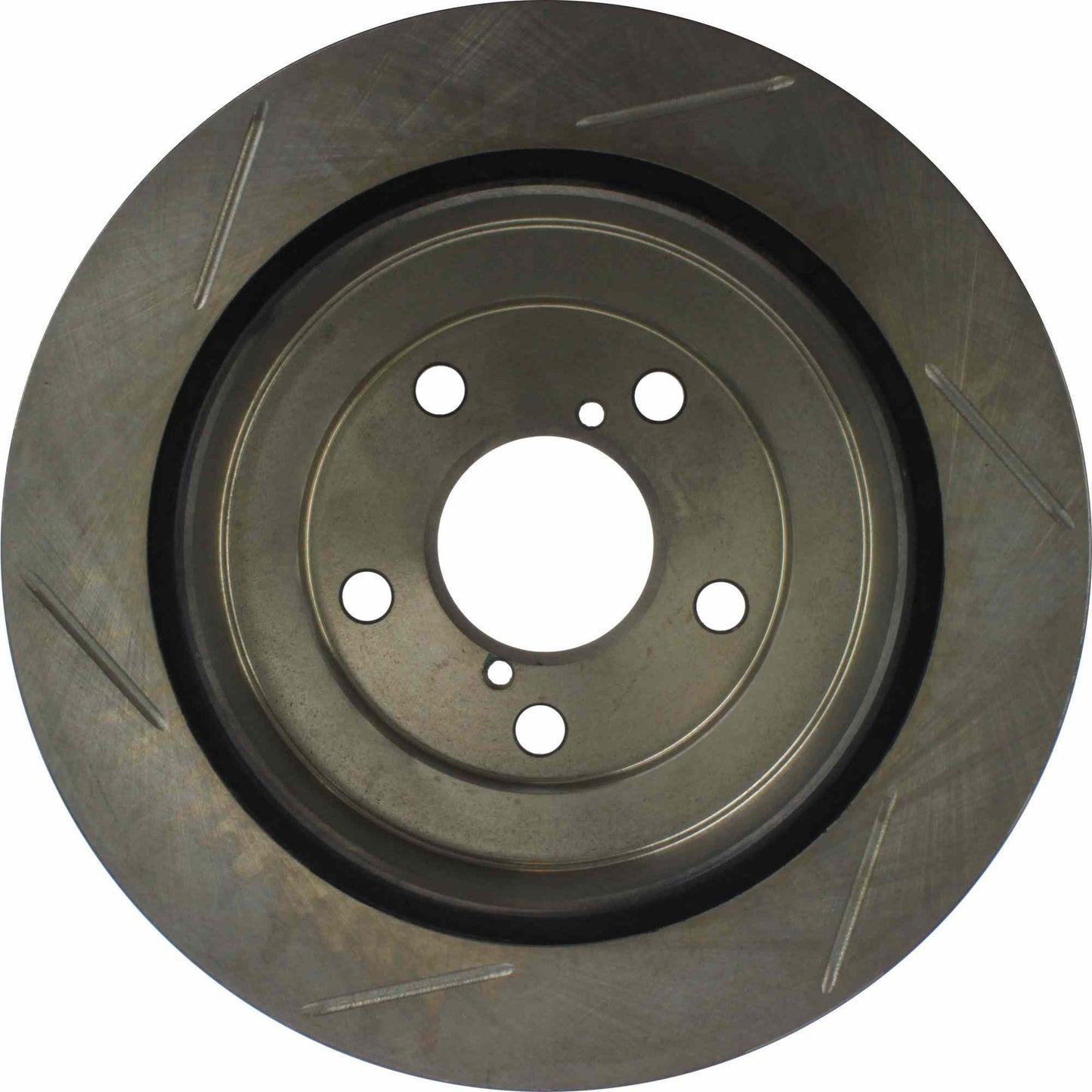 StopTech Sport Slotted Brake Rotor; Rear Left