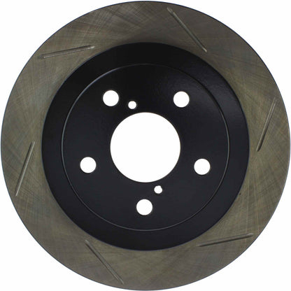 StopTech Sport Slotted Brake Rotor; Rear Left