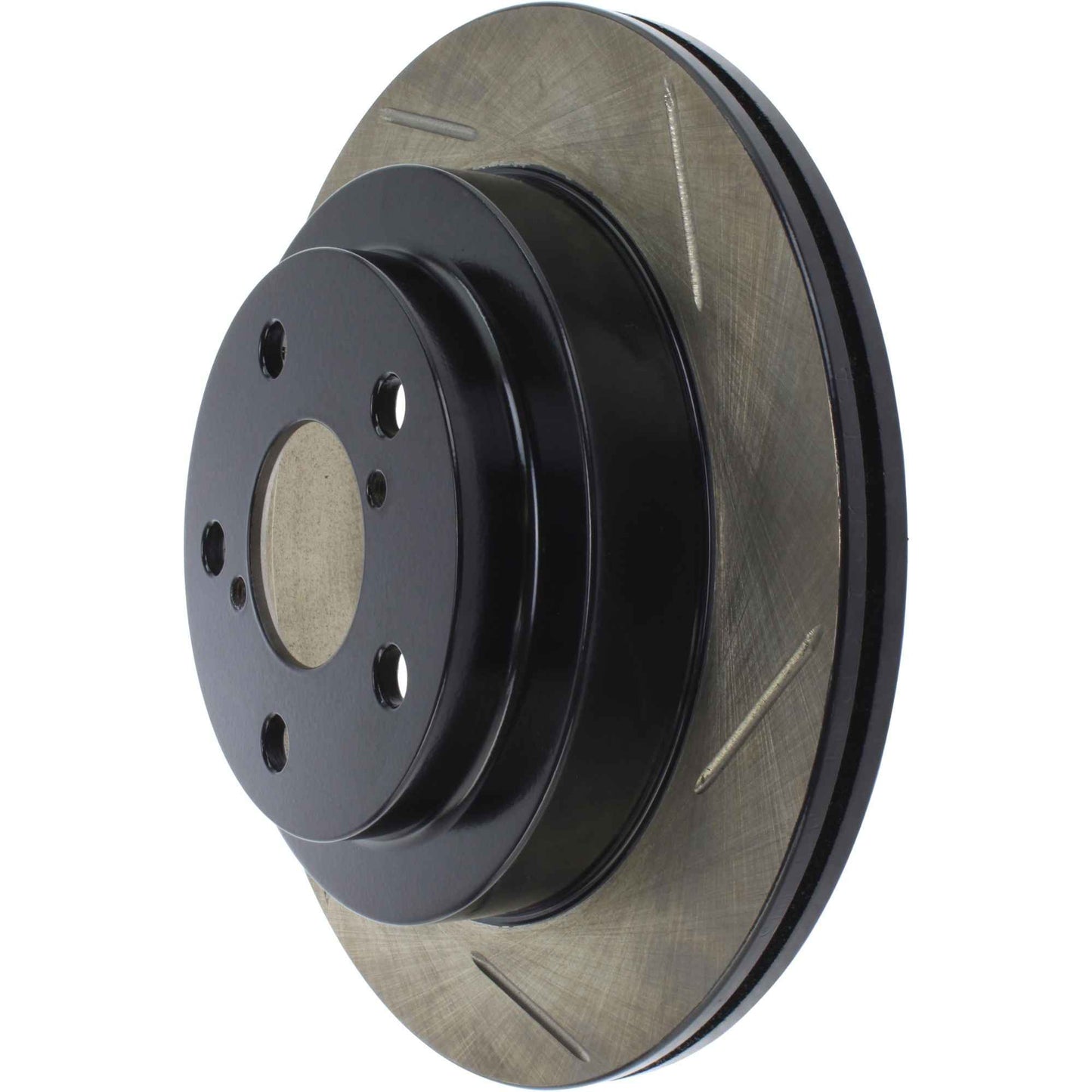 StopTech Sport Slotted Brake Rotor; Rear Left
