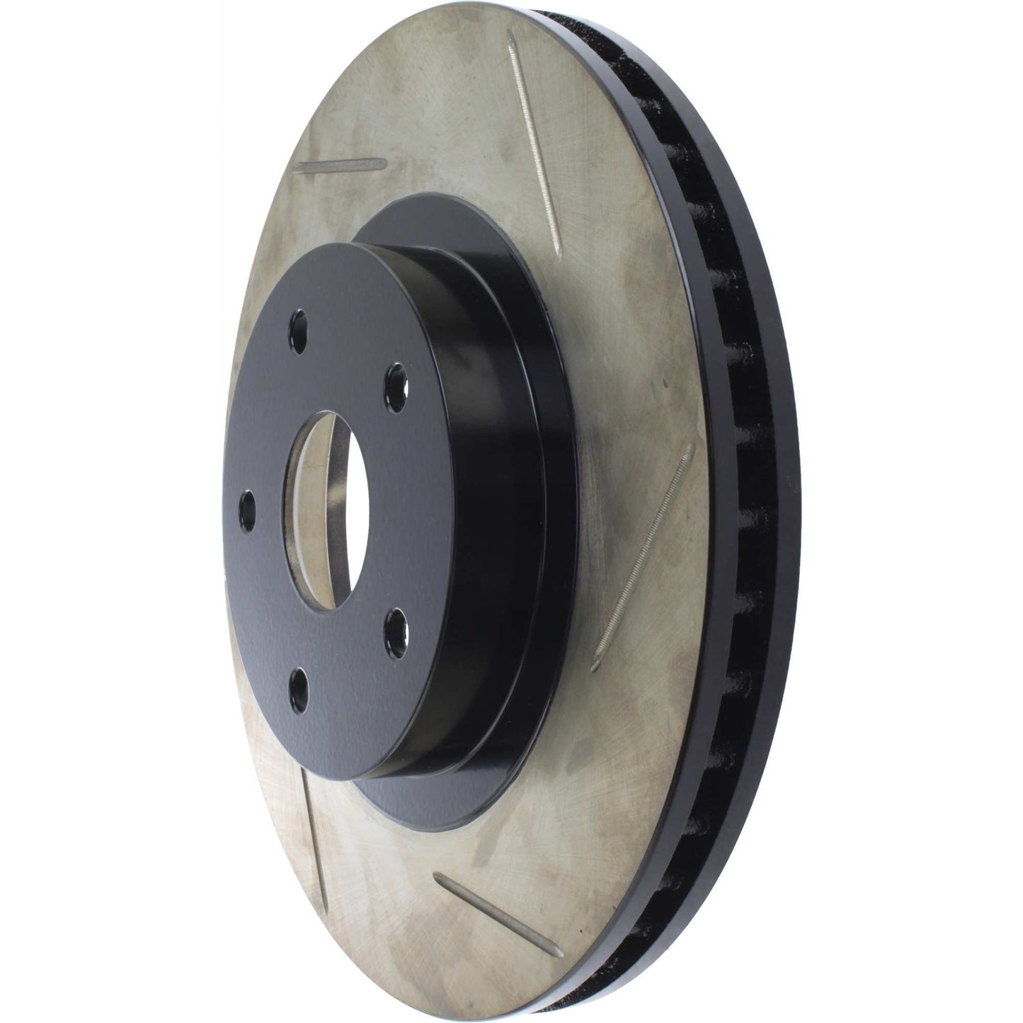 Stoptech Power Slot 92-97 Subaru SVX Front Left Cryo Slotted Rotor 126.47014CSL