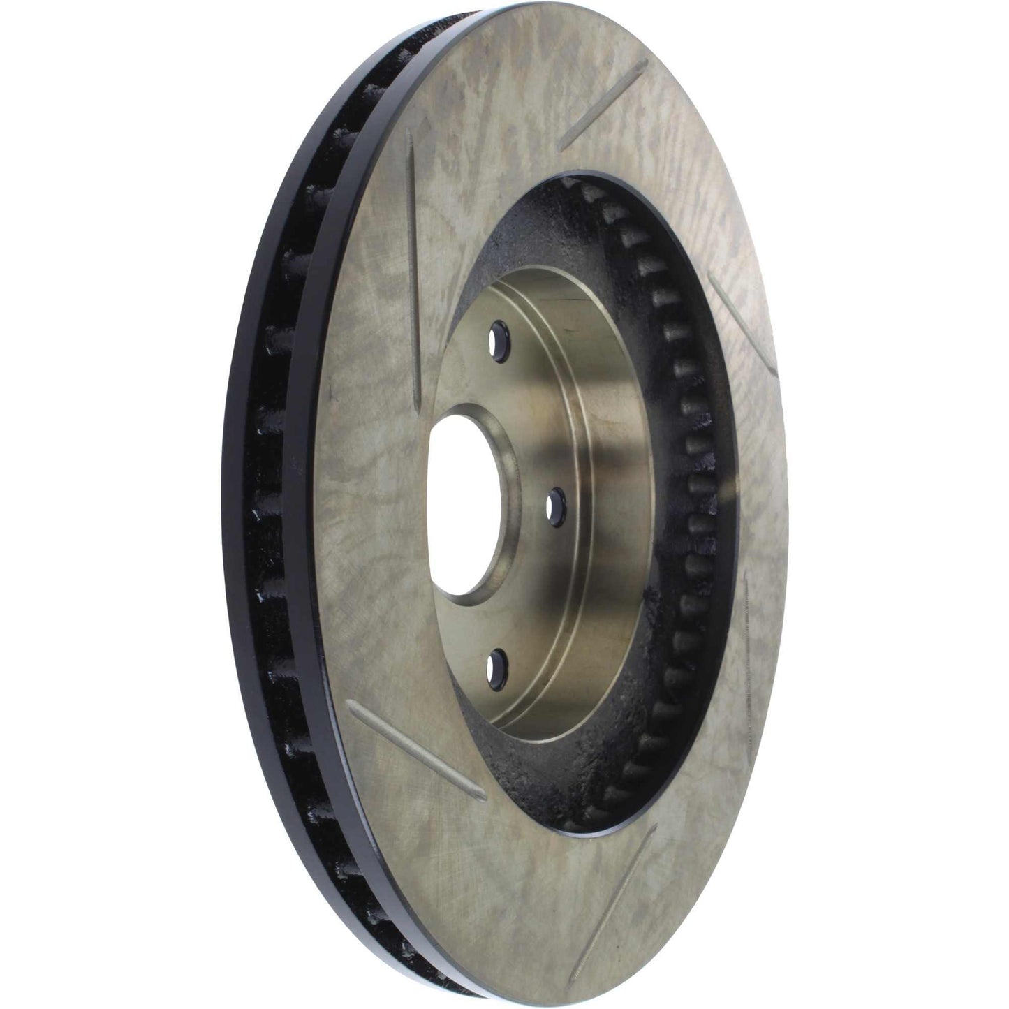 Stoptech Power Slot 92-97 Subaru SVX Front Left Cryo Slotted Rotor 126.47014CSL