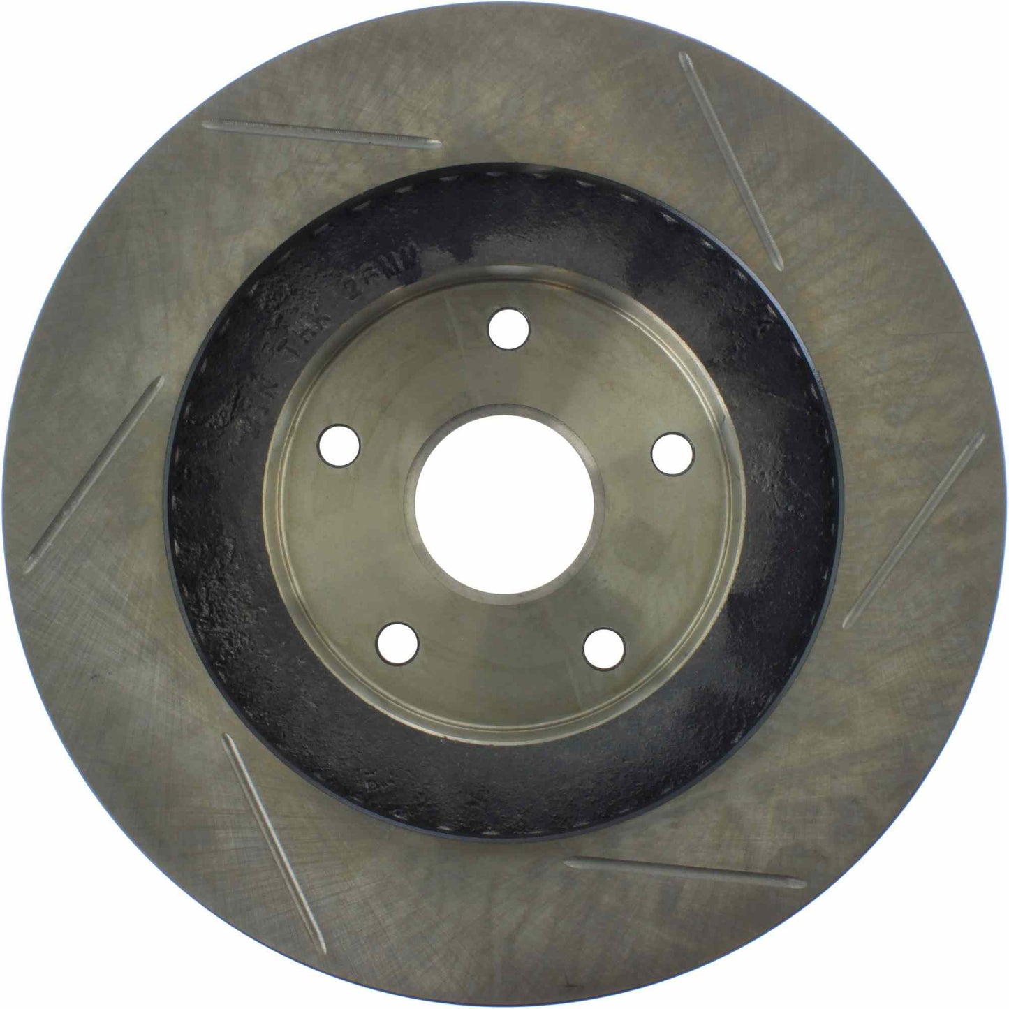 Stoptech Power Slot 92-97 Subaru SVX Front Right Cryo Slotted Rotor 126.47014CSR