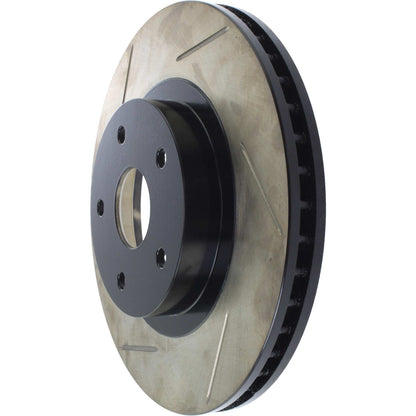 Stoptech Power Slot 92-97 Subaru SVX Front Right Cryo Slotted Rotor 126.47014CSR