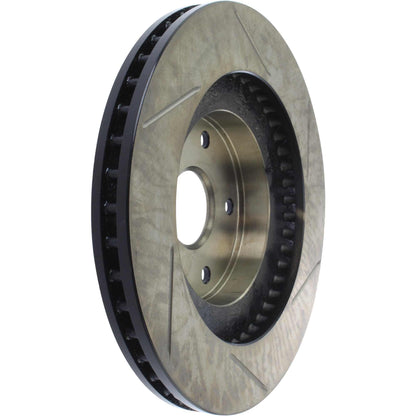 Stoptech Power Slot 92-97 Subaru SVX Front Right Cryo Slotted Rotor 126.47014CSR