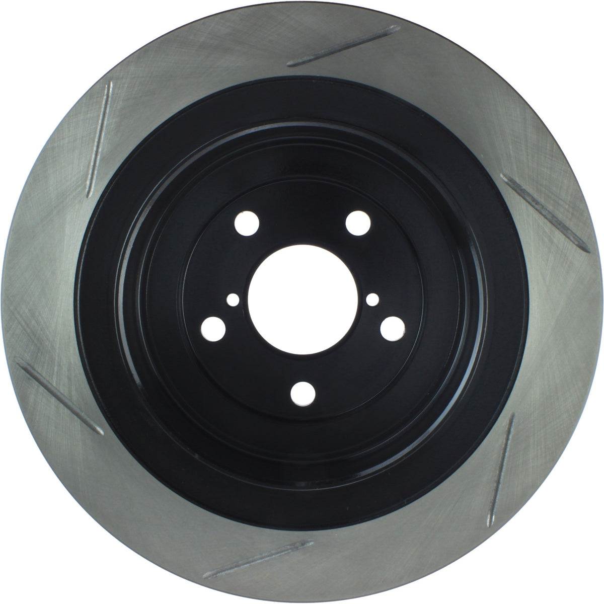 StopTech Sport Slotted Brake Rotor; Rear Left