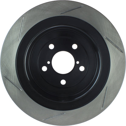 StopTech Sport Slotted Brake Rotor; Rear Left