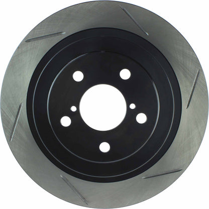 StopTech Sport Slotted Brake Rotor; Rear Left