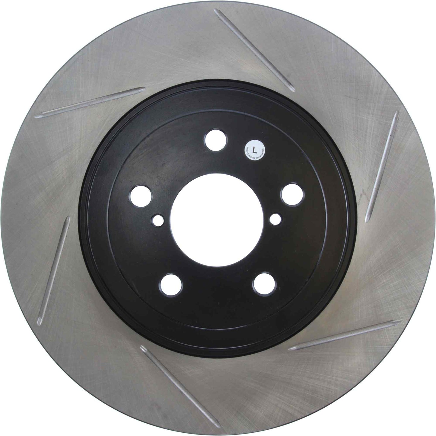 StopTech Power Slot 09-10 Subaru Impreza CRYO Front Left Slotted Rotor 126.47021CSL