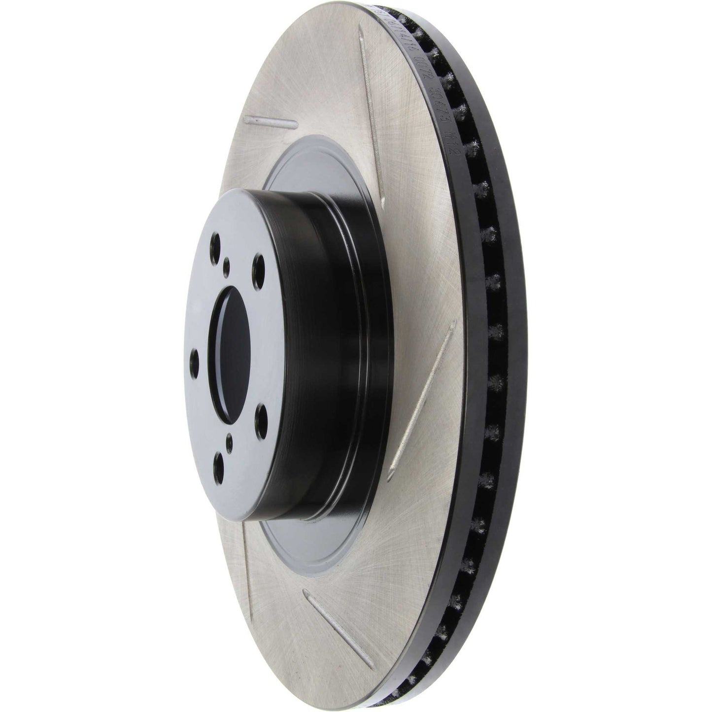 StopTech Power Slot 09-10 Subaru Impreza CRYO Front Left Slotted Rotor 126.47021CSL