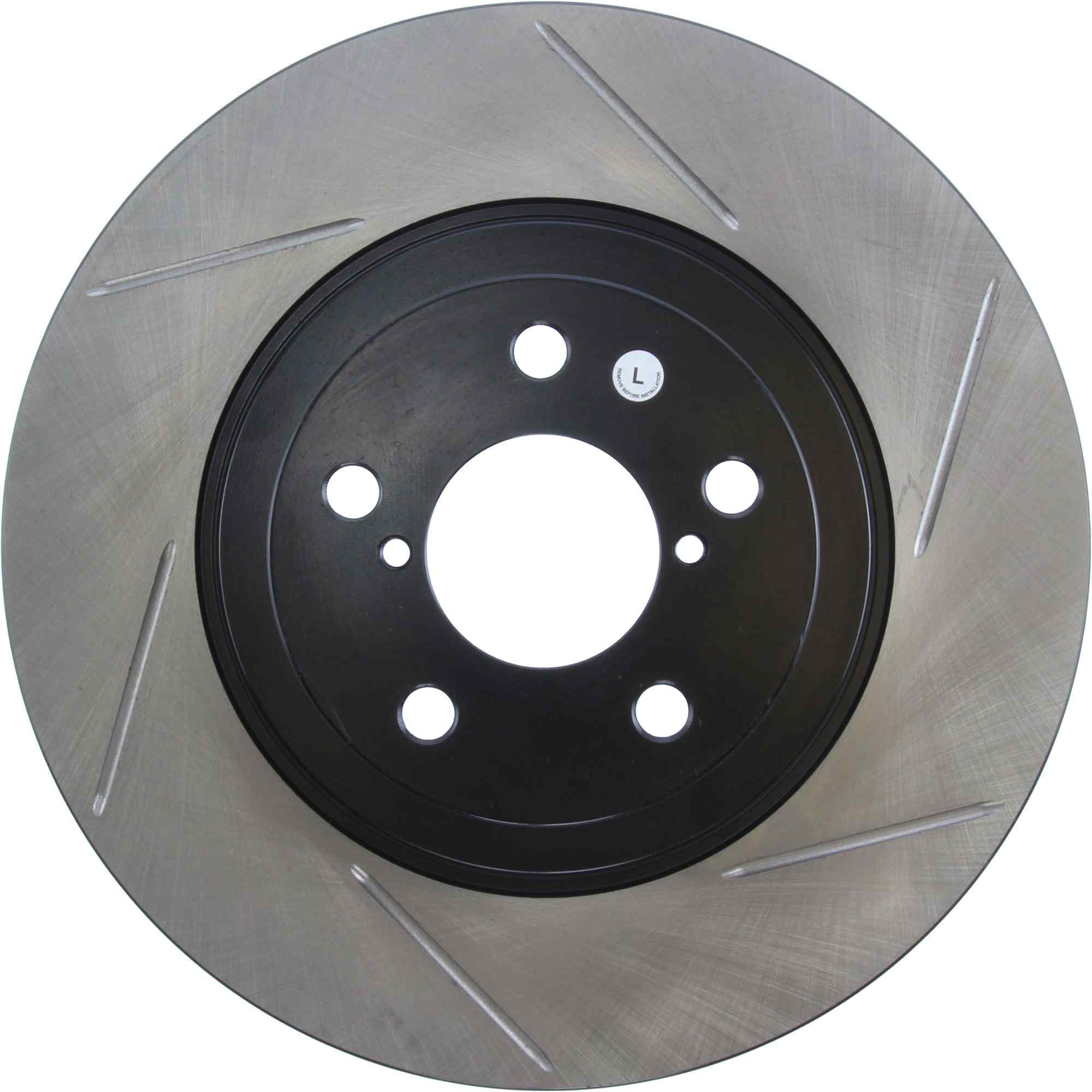 StopTech Front Slotted Rotors Left Side - FR-S BRZ