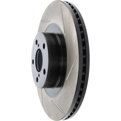 StopTech Power Slot 06-08 Subaru Legacy / 13 Scion FR-S / 13 Subaru BRZ Front Left Slotted Rotor 126.47021SL