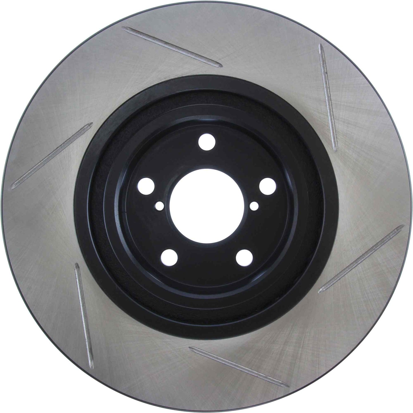 StopTech Power Slot 06-08 Subaru Legacy / 13 Scion FR-S / 13 Subaru BRZ Front Right Slotted Rotor 126.47021SR