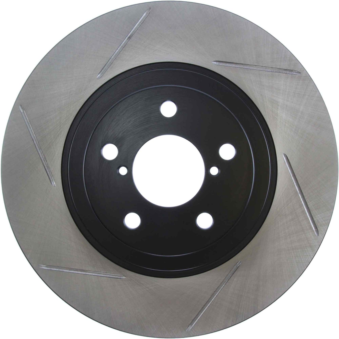 StopTech Power Slot 06-08 Subaru Legacy / 13 Scion FR-S / 13 Subaru BRZ Front Right Slotted Rotor 126.47021SR