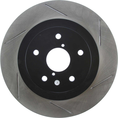 StopTech Power Slot 05-07 STi CRYO (5x114.3) Rear Left Rotor 126.47023CSL