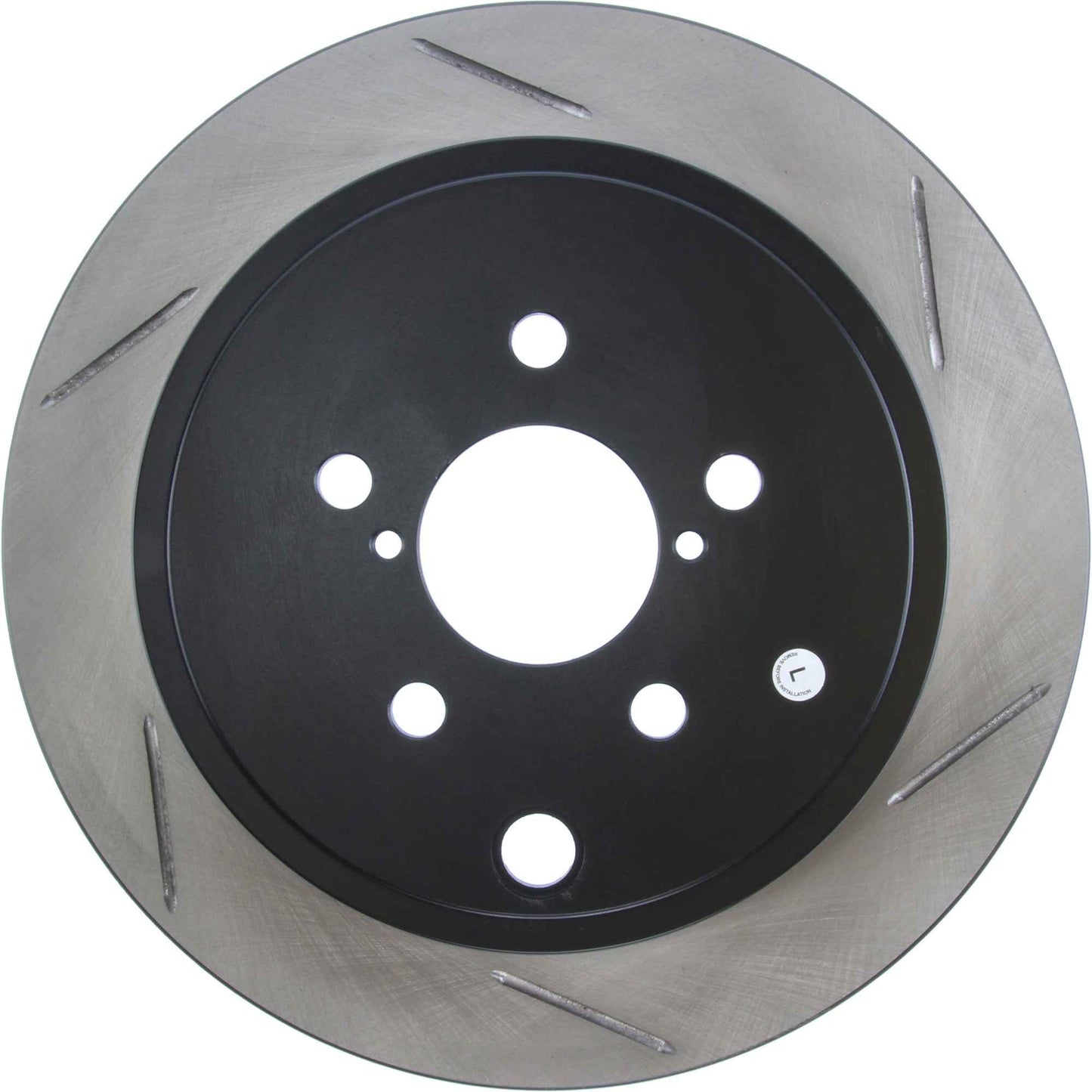 StopTech Rear Slotted Rotors Left Side - FR-S BRZ
