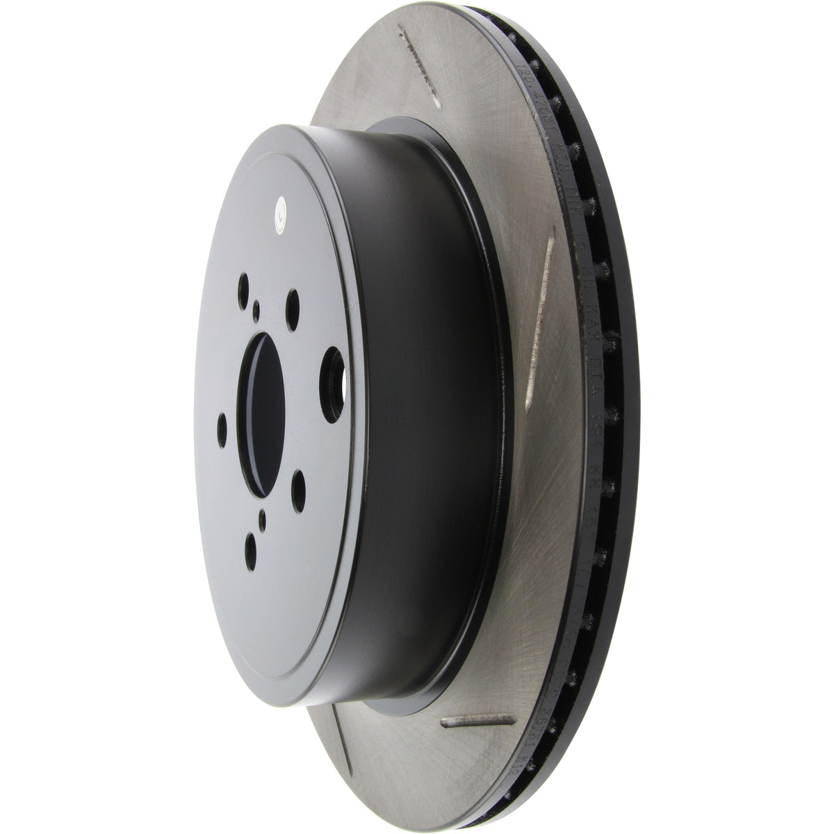 StopTech Rear Slotted Rotors Left Side - FR-S BRZ