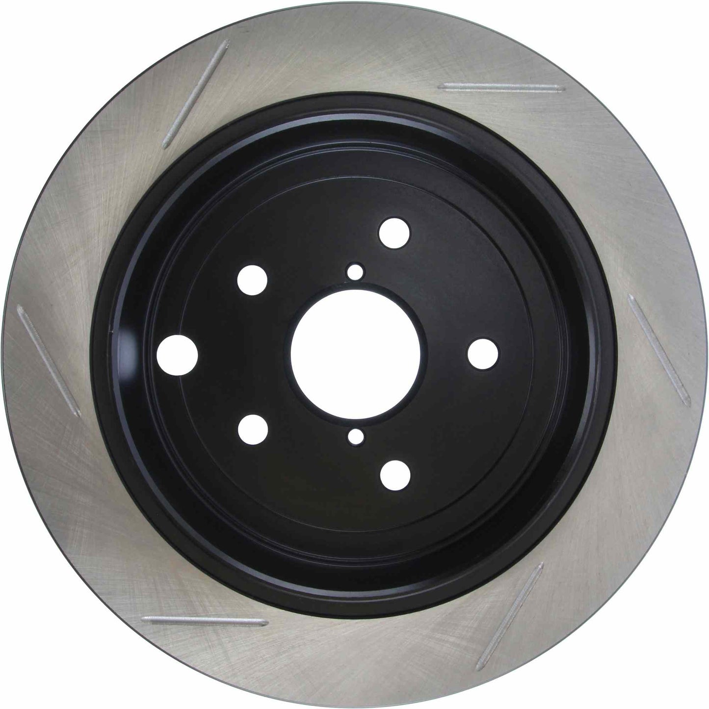StopTech Power Slot 2015 Subaru WRX (w/o EyeSight) Rear Left Slotted Rotor 126.47032SL