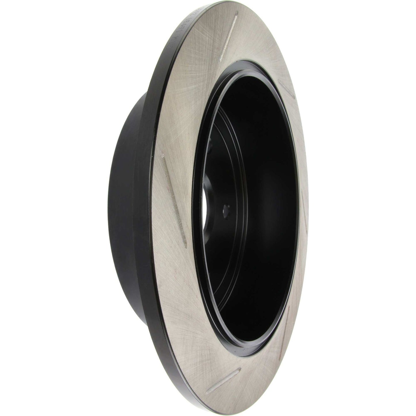 StopTech Power Slot 2015 Subaru WRX (w/o EyeSight) Rear Left Slotted Rotor 126.47032SL