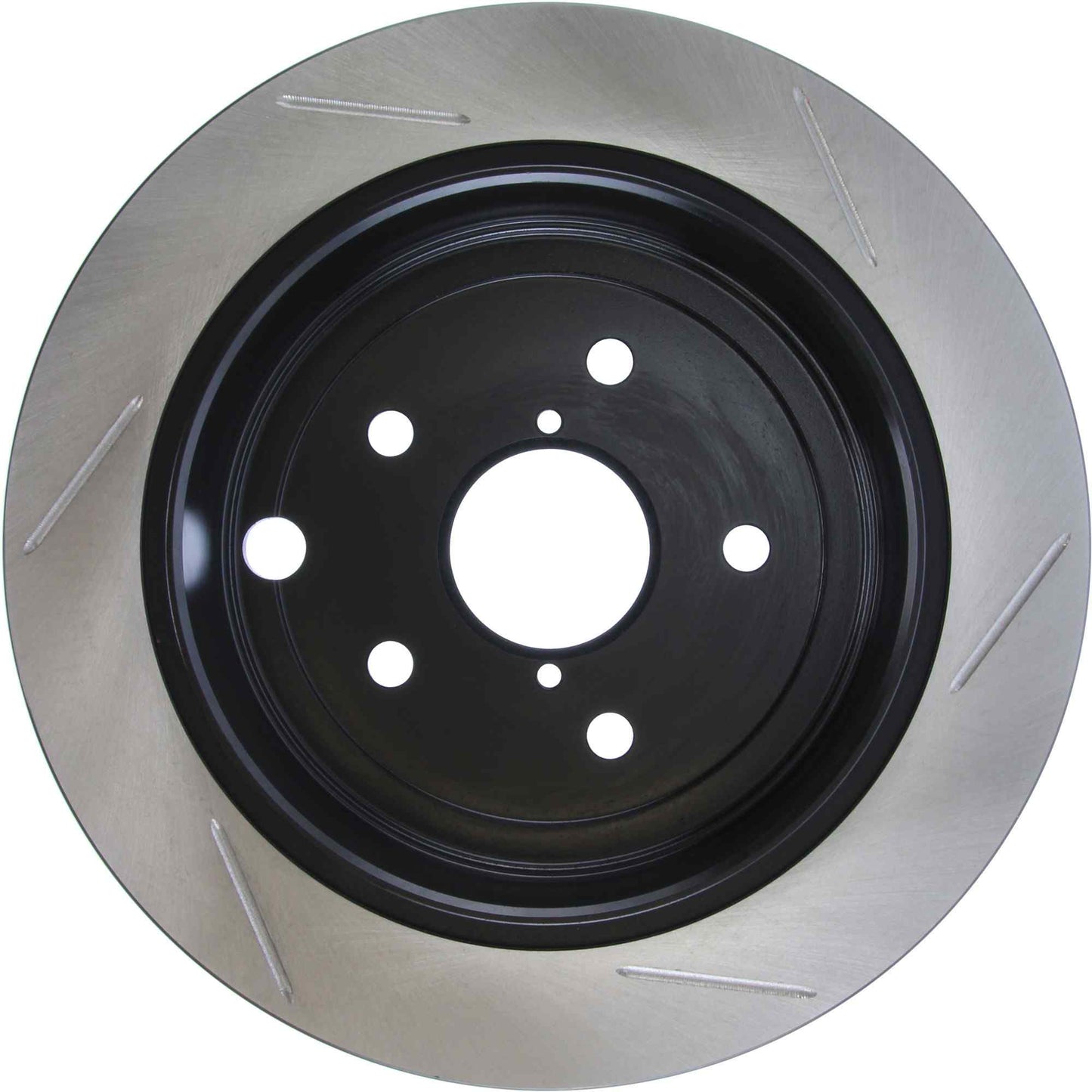 StopTech Power Slot 2015 Subaru WRX (w/o EyeSight) Rear Right Slotted Rotor 126.47032SR