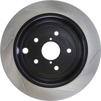 StopTech Power Slot 2015 Subaru WRX (w/o EyeSight) Rear Right Slotted Rotor 126.47032SR
