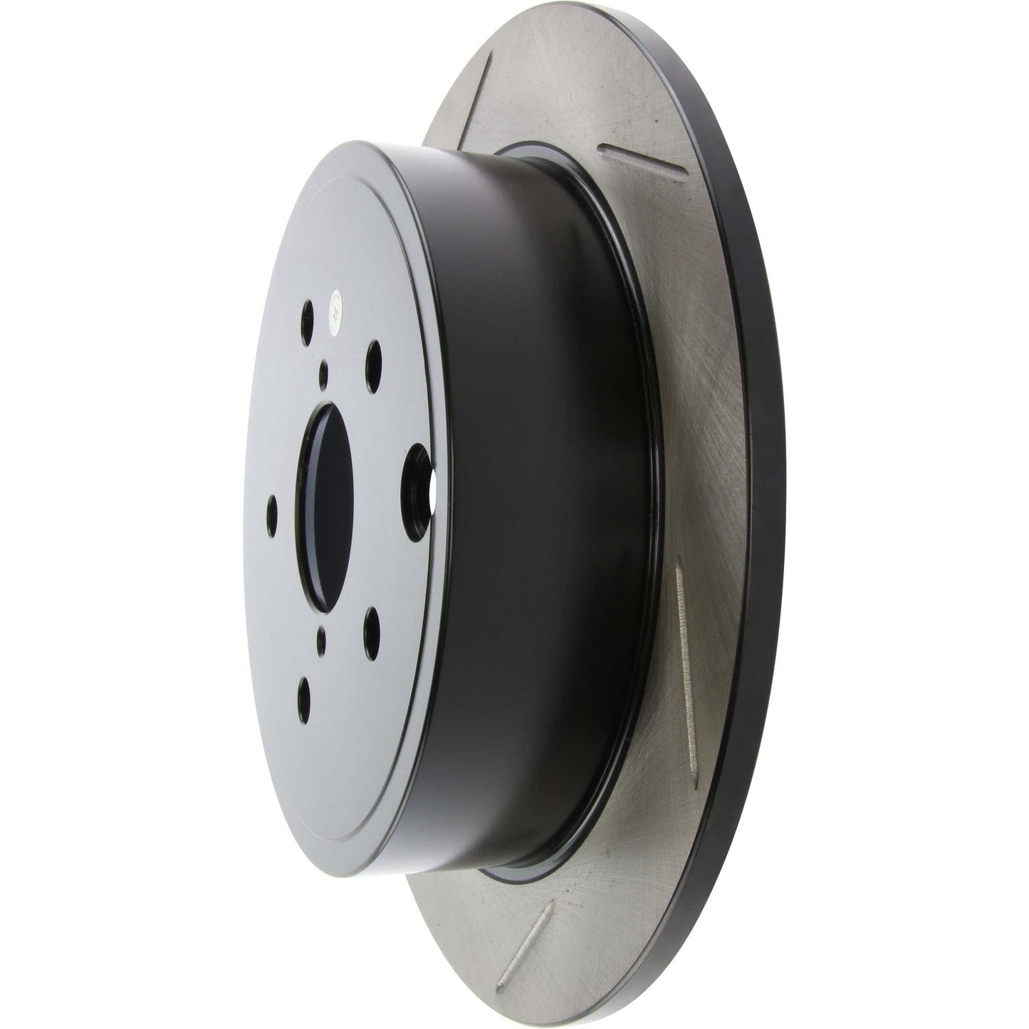 StopTech Power Slot 2015 Subaru WRX (w/o EyeSight) Rear Right Slotted Rotor 126.47032SR