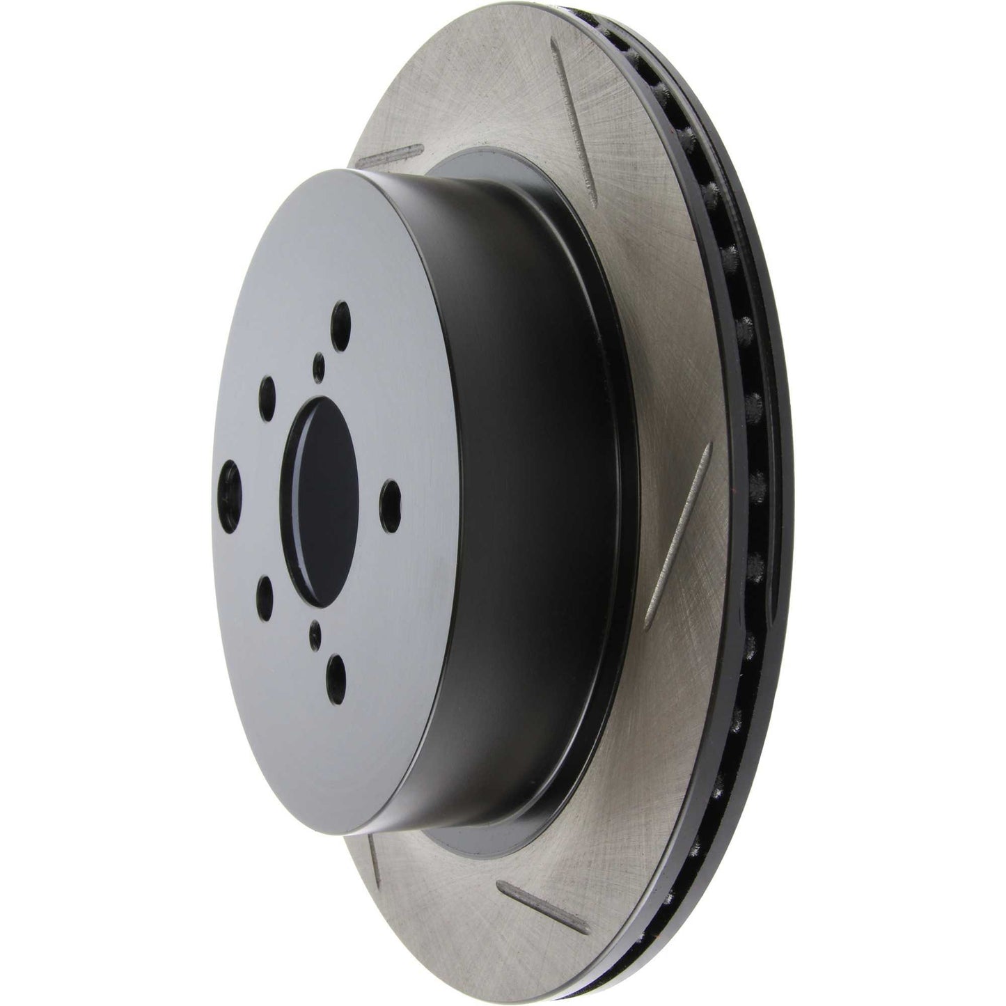 StopTech Sport Slotted Brake Rotor; Rear Left