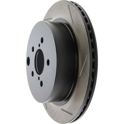 StopTech Sport Slotted Brake Rotor; Rear Left