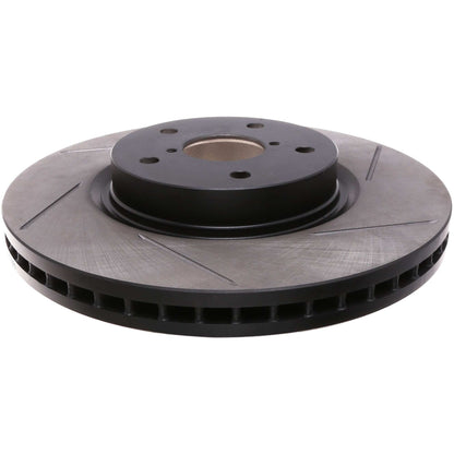 StopTech 15-19 Subaru WRX / Legacy / Outback & 08-14 Tribeca Slotted Sport Left Brake Rotor 126.47036SL