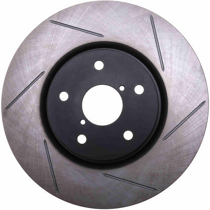 StopTech 15-19 Subaru WRX / Legacy / Outback & 08-14 Tribeca Slotted Sport Left Brake Rotor 126.47036SL