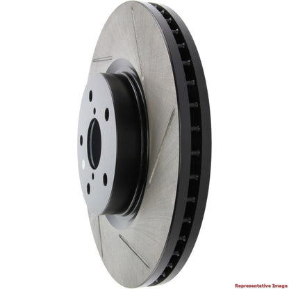 StopTech 15-19 Subaru WRX / Legacy / Outback & 08-14 Tribeca Slotted Sport Left Brake Rotor 126.47036SL