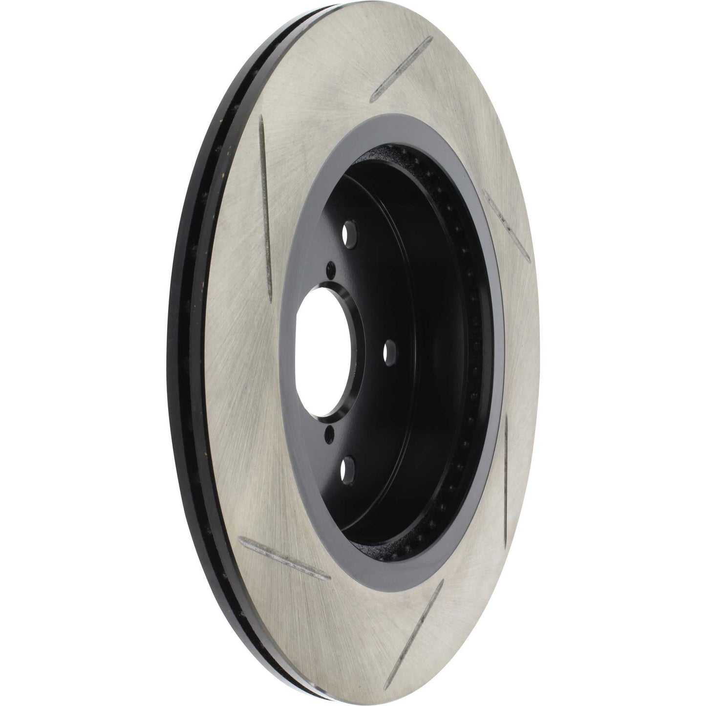 StopTech 16-17 Subaru WRX w/EyeSight Technology Sport Slotted Rear Left Rotor 126.47037SL