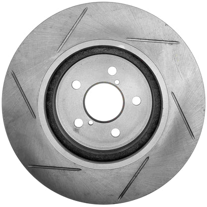 Stoptech 18-23 Subaru Crosstrek StopTech Sport Slotted Rotor - Front Left 126.47038SL