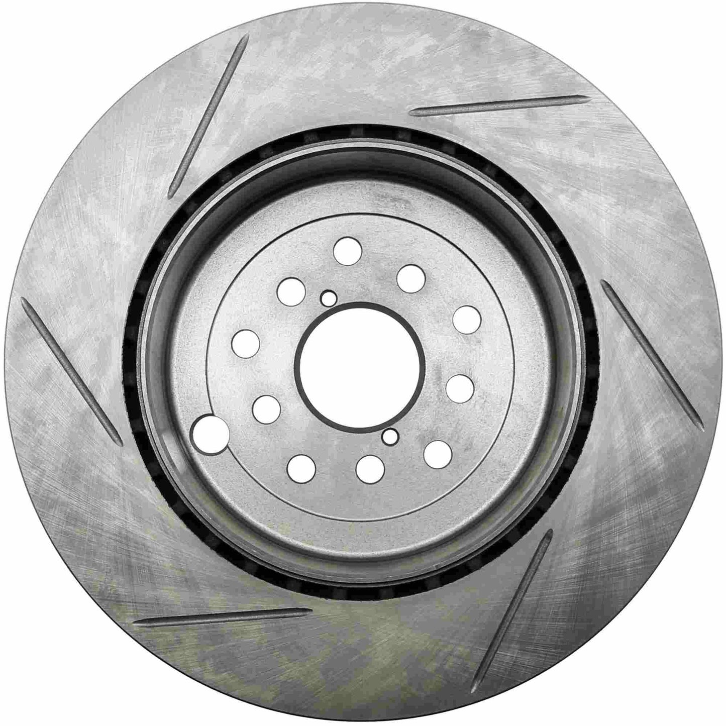 Stoptech 18-20 Subaru WRX/STI Rear Left Slotted Sport Brake Rotor 126.47039SL