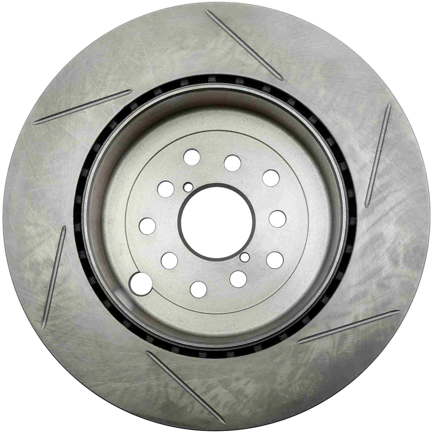 Stoptech 18-20 Subaru WRX/STI Rear Right Slotted Sport Brake Rotor 126.47039SR