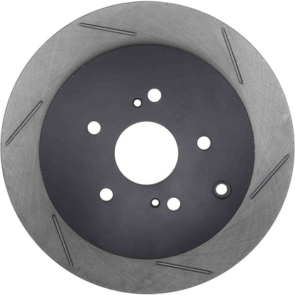 StopTech Sport Slotted Brake Rotor; Rear Left
